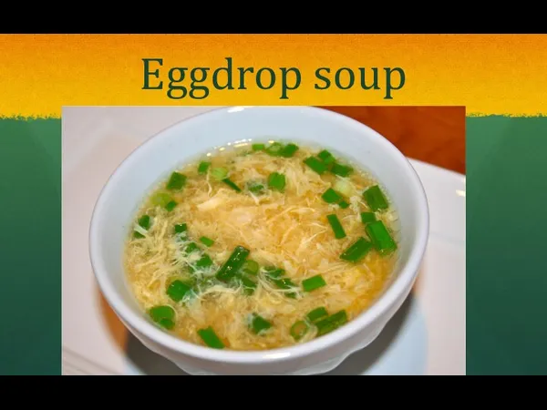 Eggdrop soup