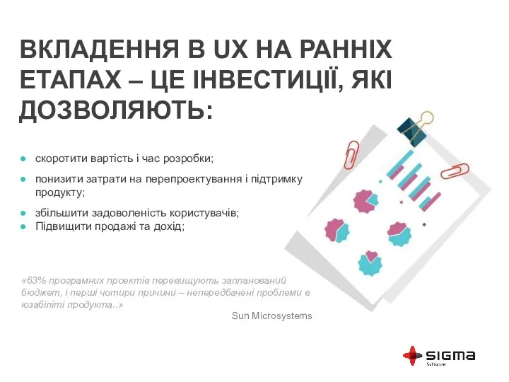 ВКЛАДЕННЯ В UX НА РАННІХ ЕТАПАХ – ЦЕ ІНВЕСТИЦІЇ, ЯКІ