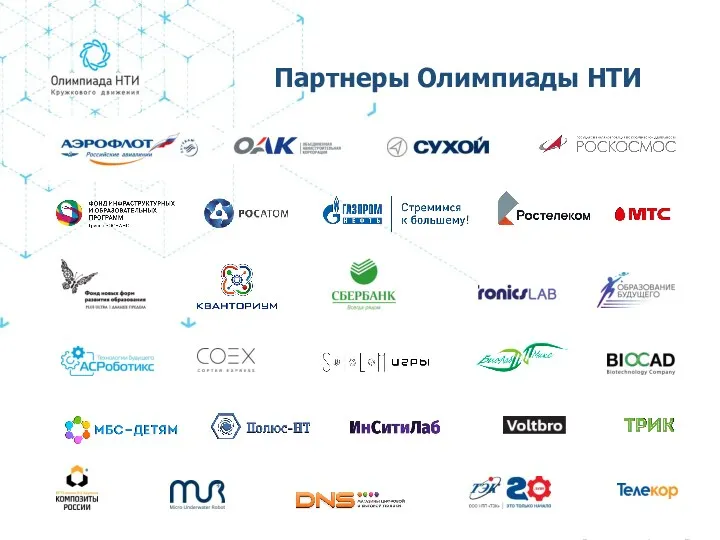 Партнеры Олимпиады НТИ