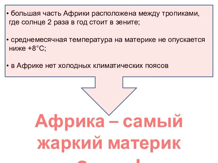 Африка – самый жаркий материк Земли!