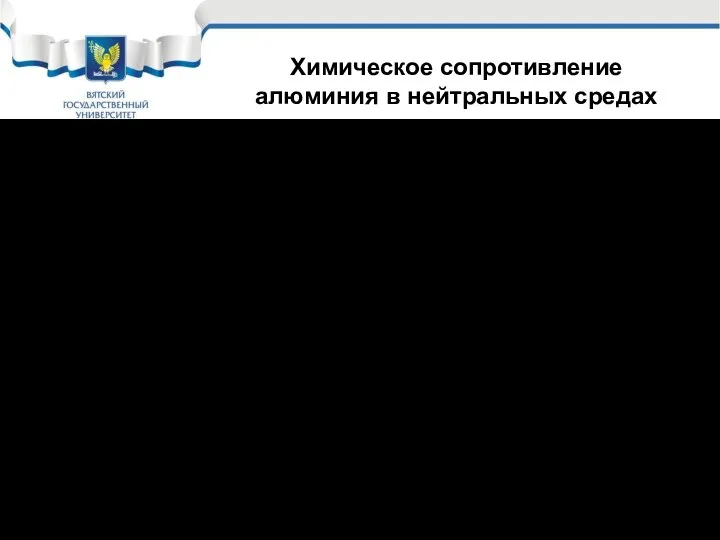 Высокопрочные сплавы Al с цинком наименее устойчивы. Подвержены межкристаллитной, питтинговой,