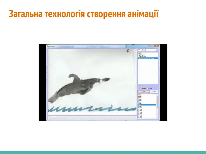 Загальна технологія створення анімації