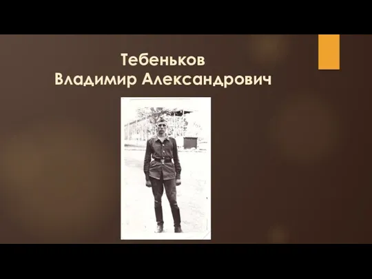 Тебеньков Владимир Александрович