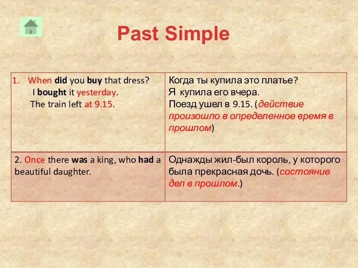 Past Simple