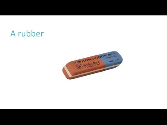 A rubber