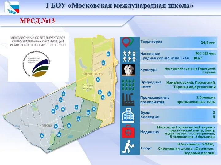 МРСД №13 ГБОУ «Московская международная школа»