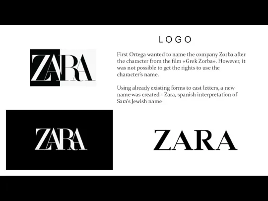 First Ortega wanted to name the company Zorba after the