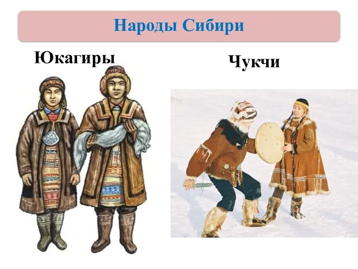 Юкагиры Чукчи Народы Сибири