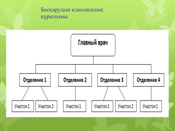 Басқарудың классикалық құрылымы