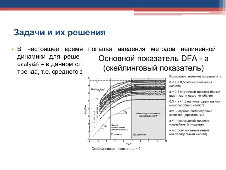 Задачи и их решения В настоящее время попытка введения методов