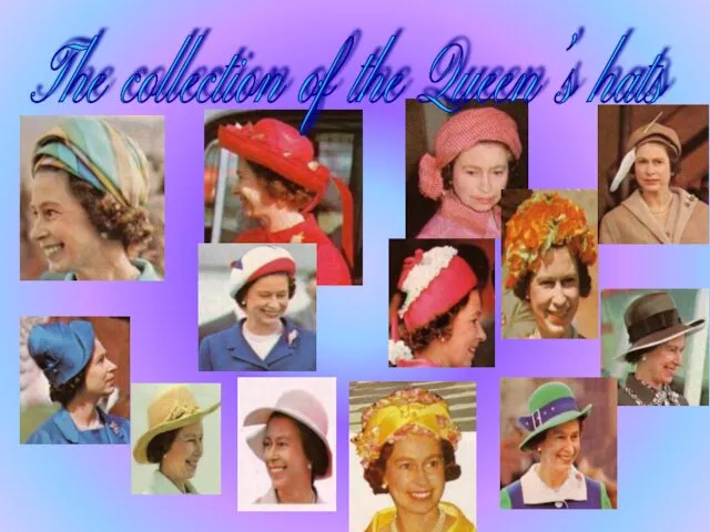 The collection of the Queen’s hats