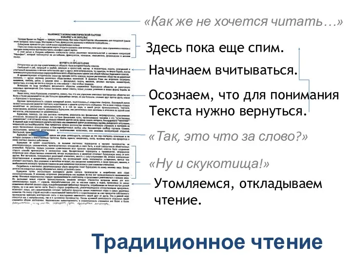 Традиционное чтение «Как же не хочется читать…» Здесь пока еще спим. Начинаем вчитываться.