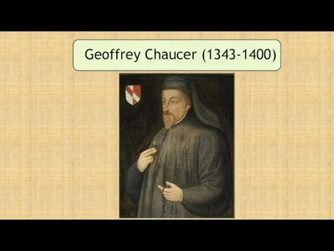 Geoffrey Chaucer (1343-1400)