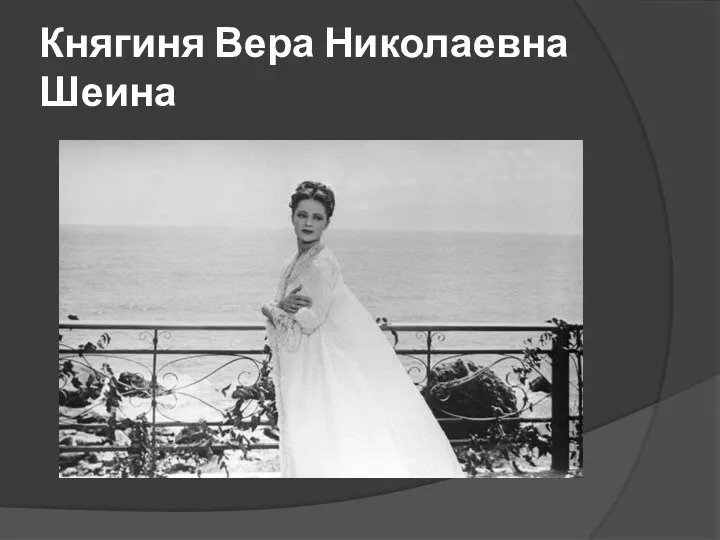 Княгиня Вера Николаевна Шеина