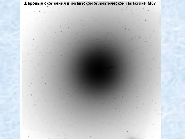 Шаровые скопления в гигантской эллиптической галактике М87