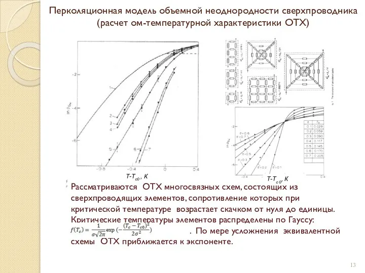 Рассматриваются ОТХ многосвязных схем, состоящих из сверхпроводящих элементов, сопротивление которых