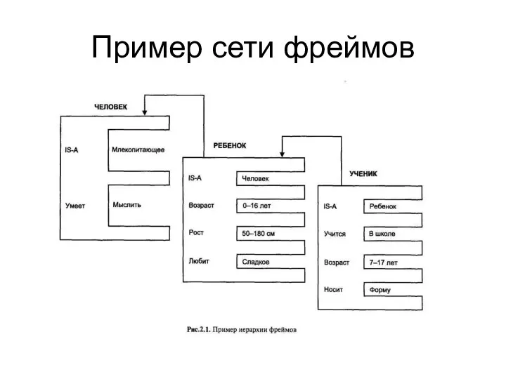 Пример сети фреймов