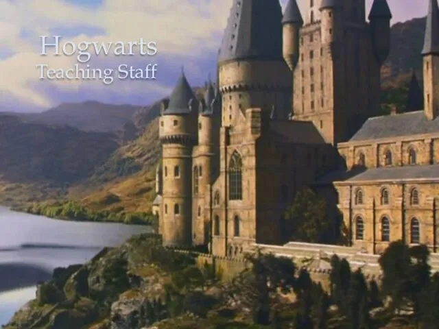 Hogwarts teaching staff