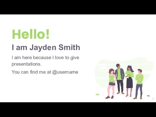 Hello! I am Jayden Smith I am here because I love to give