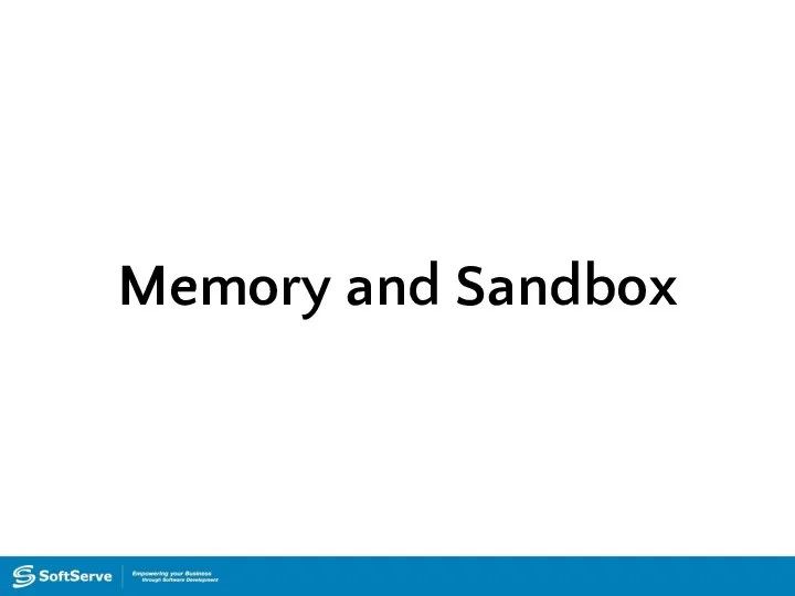 Memory and Sandbox