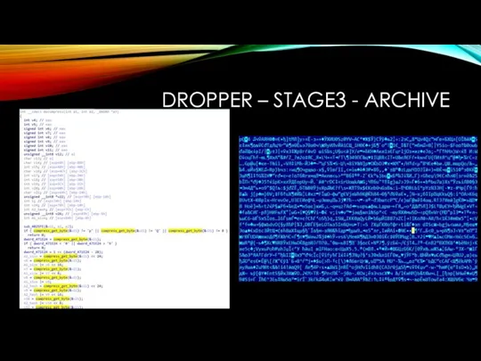 DROPPER – STAGE3 - ARCHIVE