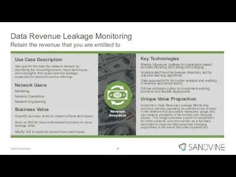 Data Revenue Leakage Monitoring Retain the revenue that you are