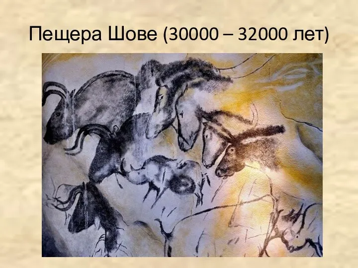 Пещера Шове (30000 – 32000 лет)