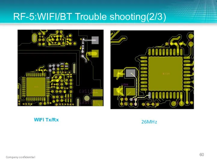 RF-5:WIFI/BT Trouble shooting(2/3) WIFI Tx/Rx U15004 U15000 26MHz