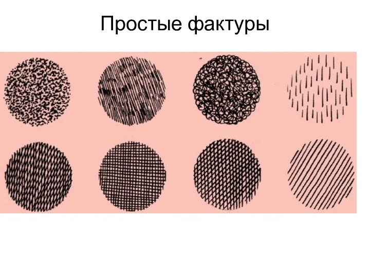 Простые фактуры