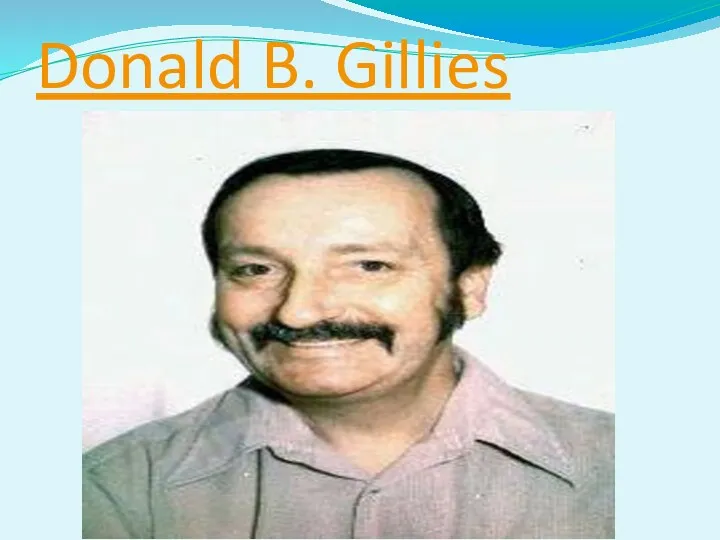 Donald B. Gillies