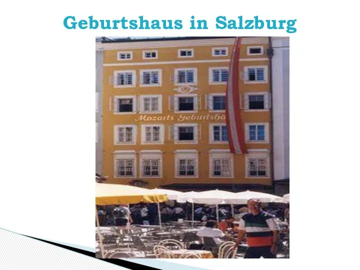 Geburtshaus in Salzburg