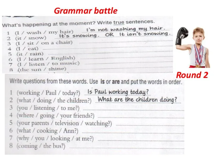 Grammar battle Round 2