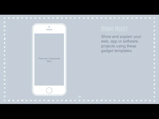 Place your screenshot here iPhone project Show and explain your