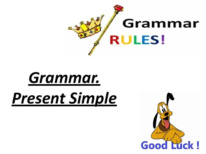 Grammar. Present Simple