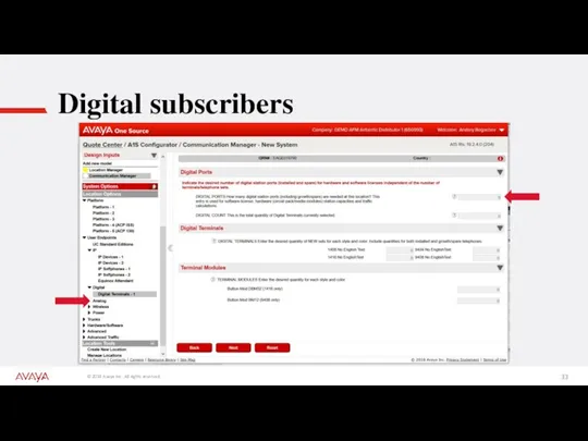 Digital subscribers