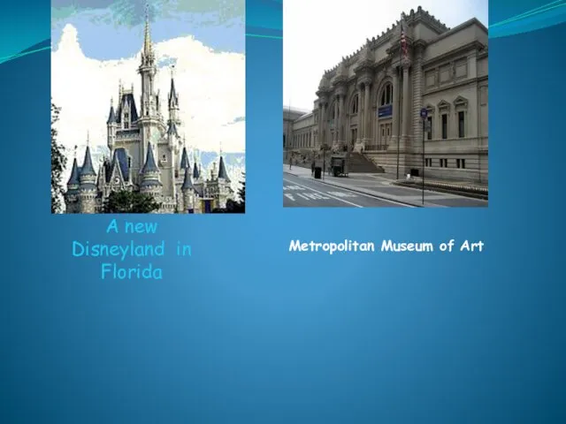 A new Disneyland in Florida Metropolitan Museum of Art