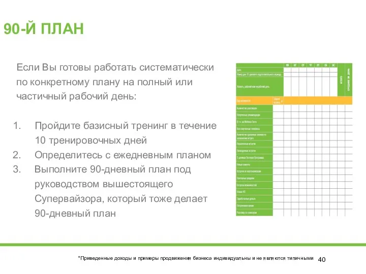 Если Вы готовы работать систематически по конкретному плану на полный