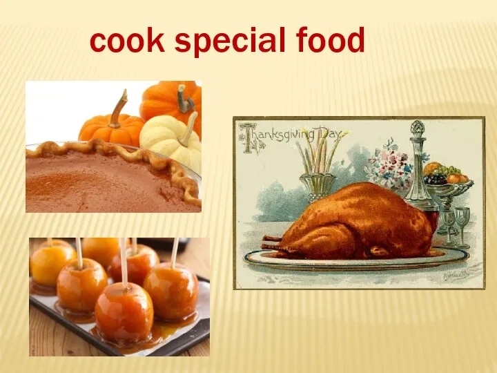 cook special food