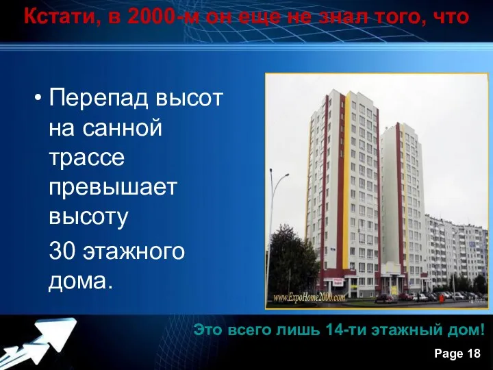 Кстати, в 2000-м он еще не знал того, что Перепад