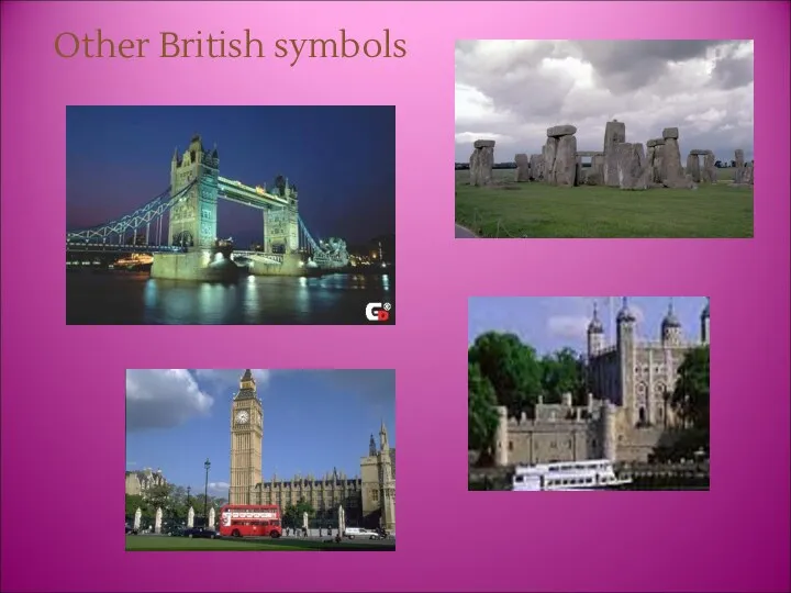 Other British symbols