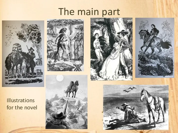 The main part Illustrations for the novel