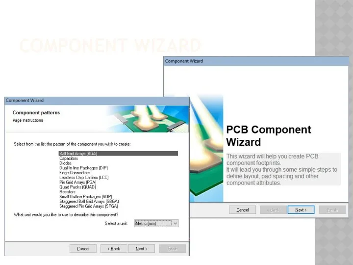 COMPONENT WIZARD