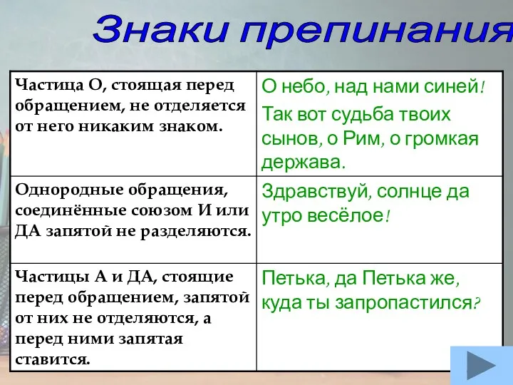 Знаки препинания