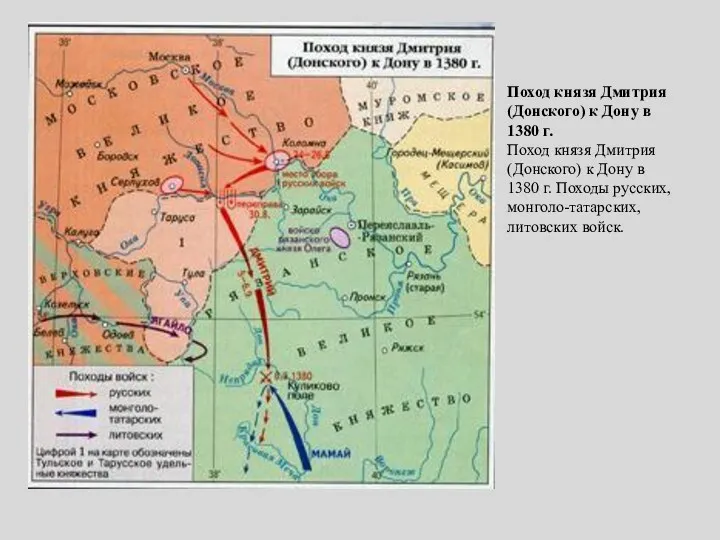 Поход князя Дмитрия (Донского) к Дону в 1380 г. Поход