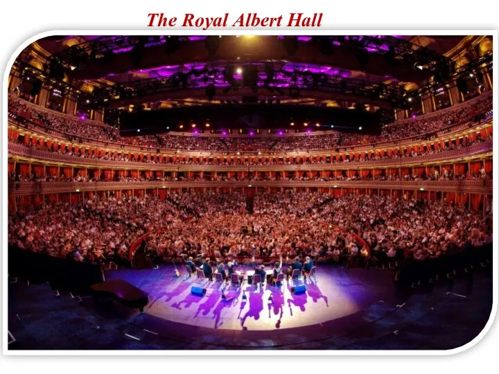 The Royal Albert Hall inside