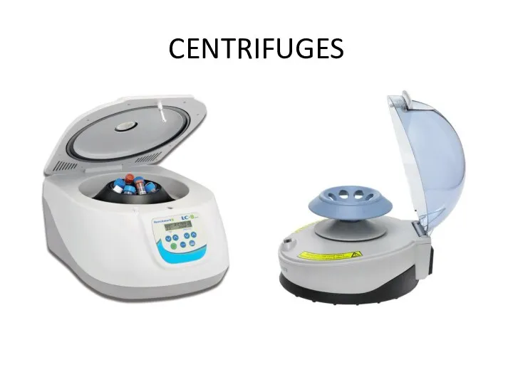 CENTRIFUGES