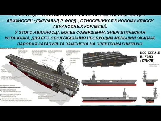 В 2013 ГОДУ В СОСТАВ ТИХООКЕАНСКОГО ФЛОТА БЫЛ ВВЕДЕН АВИАНОСЕЦ