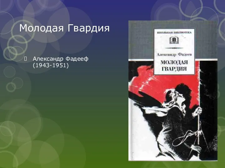 Молодая Гвардия Александр Фадееф (1943-1951)