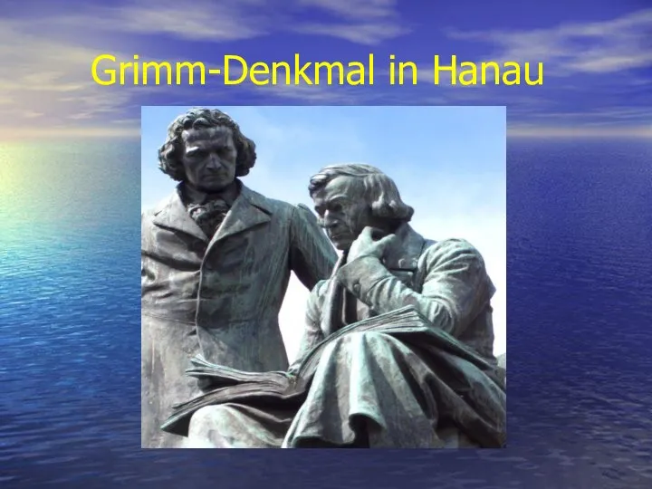 Grimm-Denkmal in Hanau