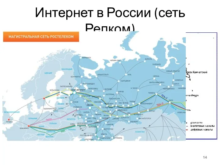 Интернет в России (сеть Релком)